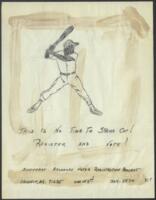 "This Is No Time To Strike Out, Register and Vote", circa 1976
