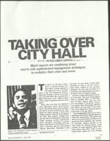 "Taking Over City Hall", June 1983