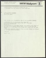 Correspondence from John R. Lewis to President Elect Jimmy Carter, November 4, 1976
