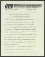 VEP Press Release, July 2, 1984