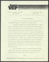 VEP Press Release, June 19, 1985