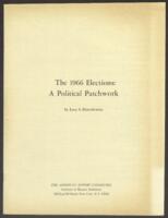 "The 1966 Elections: A Political Patchwork" by Lucy S. Dawidowicz, April 1967