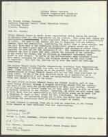 Correspondence between Warren Scott, W. A. Carter and Vernon Jordan, September 1966