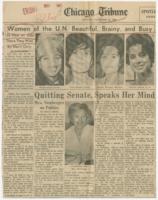 "Women of the U.N. Beautiful, Brainy, and Busy", October 30, 1966