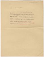 Press Release on For Society World, circa 1960