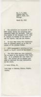 Press Release "NCNW's Film Strip 'Women, Unite' Nominated to Compete for American Film Festival Award", March 20, 1959