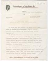 Press Release "NCNW President Appoints Wilhelmina B. Barrow as Special Public Relations Chairman 20th Anniversary Convention", July 3, 1956