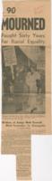 "Widow of Judge Bob Terrell Died Saturday in Annapolis", July 31, 1954
