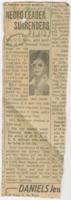 "Negro Leader Surrenders" Article, September 3, 1957