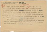 Press Release on Mr. and Mrs. L. C. Bates, January 1960