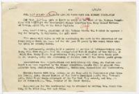 "Mrs. Mary McLeod Bethune to Receive $1000 Gift for Bethune Foundation" Article, April 14, 1954
