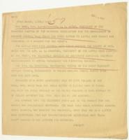 News Release "FOLO NAACP, Little Rock", November 14, 1957
