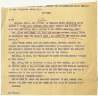 News Release on Diane Nash, 1962