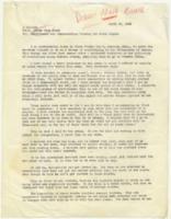 Correspondence Between Diane Nash Bevel and Individuals and Organizations Working for Civil Rights, April 30, 1962