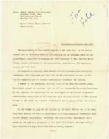 News Release on Miss. Dorothy Height, November 21, 1955