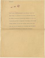Press Release on Dorothy Height, November 13, 1958