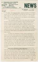 Press Release From N. Y. Democratic State Committee, June 14, 1961