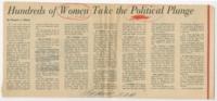 "Hundreds of Women Take the Political Plunge", November 2, 1966