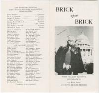 "Brick Upon Brick", circa 1960