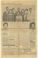 "The Little Rock Nine off to Receive Honors in New York City" Article, June 13, 1958