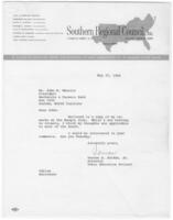Vernon Jordan Addresses The Hungry Club at the Butler Street YMCA, May 25 1966