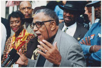 Joseph E. Lowery Speaking at an AFL-CIO Election Rally, December 2000