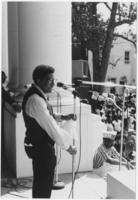 Joseph E. Lowery Addressing the Crowd at a Rally, circa 1981