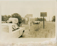 Poor People's Campaign at Alabama and Mississippi State Line, 1968