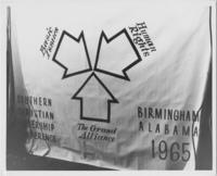 Southern Christian Leadership Conference Banner, 1965