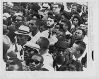 A Crowd of Men and Women at the March on Washington, August 28, 1963