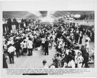 A Group of March on Washington Demonstrators Standing in Union Station, August 28, 1963