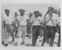 Dick Gregory and James Meredith Being Interviewed By Press During a March in Mississippi, 1966