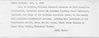 Reverend Ed Riddick Welcomes Attorney Jewel Lafontant to an Operation Breadbasket Meeting, October 3, 1970