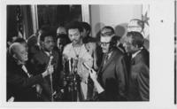 Operation Breadbasket Leaders at a Press Conference, March 12, 1970