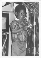Young John Watson Playing Trombone with the Operation Breadbasket Orchestra, September 5, 1970