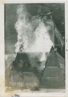 A Tent on Fire in Resurrection City, 1968