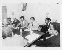 Joseph E. Lowery Hosts a Meeting For Concerned Religious Leaders Regarding Atlanta's Child Murders, 1981