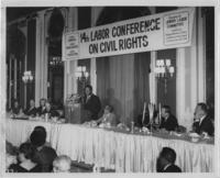 Ralph D. Abernathy Speaking at the 14th Labor Conference on Civil Rights, circa 1970