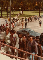 Joseph and Evelyn Lowery Walk With Others Up the Steps of 16th Street Baptist Church, August 1978
