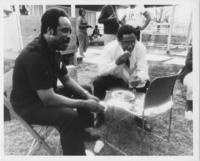 Joseph E. Lowery and John Nettles Sharing a Meal Together, 1983