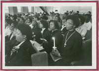Attendees at the National Women's Candlelight Prayer Service, April 5, 1981