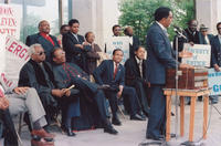 Joseph E. Lowery Speaking at an Event in Norfolk, Virginia, circa 1984