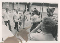 Joseph E. Lowery With E. Randel T. Osburn and an Unidentified Man, December 1983