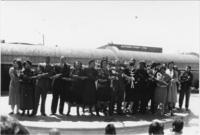 Joseph and Evelyn Lowery and Others Joining Hands at The King Center, April 1990