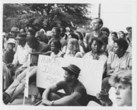 A Crowd of Demonstrators at a Protest, circa 1981