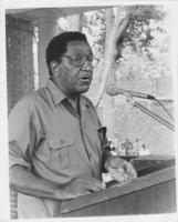 Joseph E. Lowery Speaking at a Voting Rights Rally, circa 1981