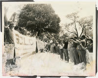 SCLC Members and Alabama State University Students Protesting, April 1981