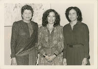 Evelyn G. Lowery, Rosario Murillo de Ortega, and Jean Young, 1984
