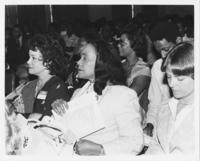 Coretta Scott King at the 24th Annual SCLC Convention Banquet, August 1981