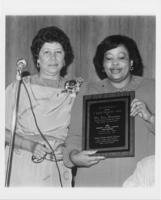 Evelyn G. Lowery and Ann Peterson at the 26th Annual SCLC Convention, August 26, 1983